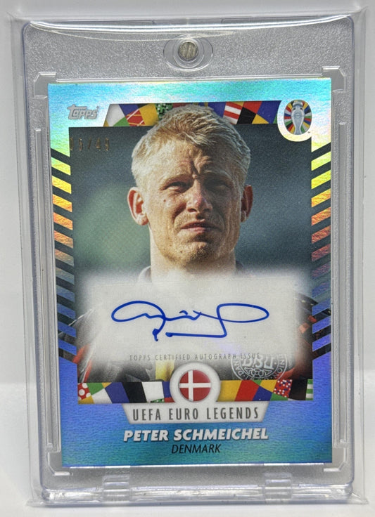 Peter Schmeichel Topps Jose Mourinho Platinum 2024 UEFA Euro Legends /99 England