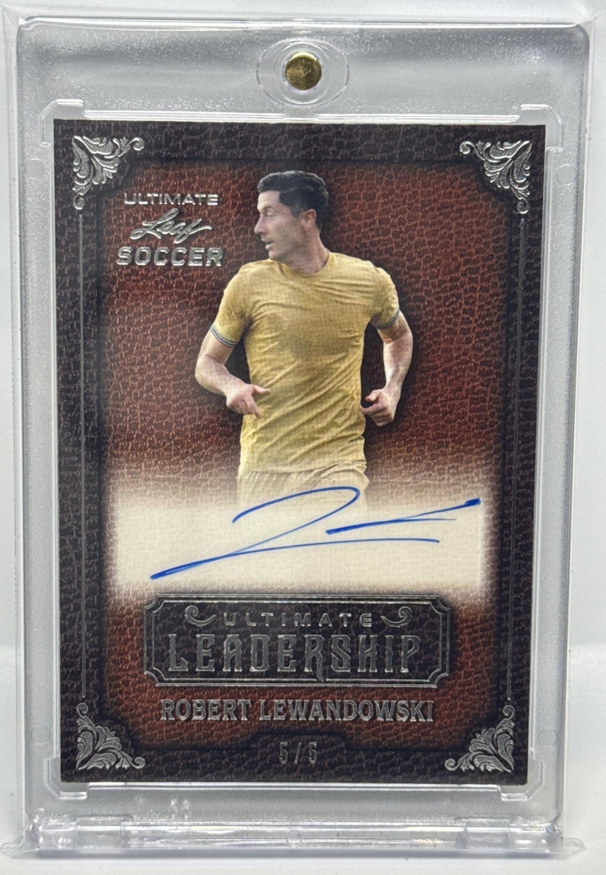 Robert Lewandowski Leaf Ultimate 2022 Leadership Auto /6