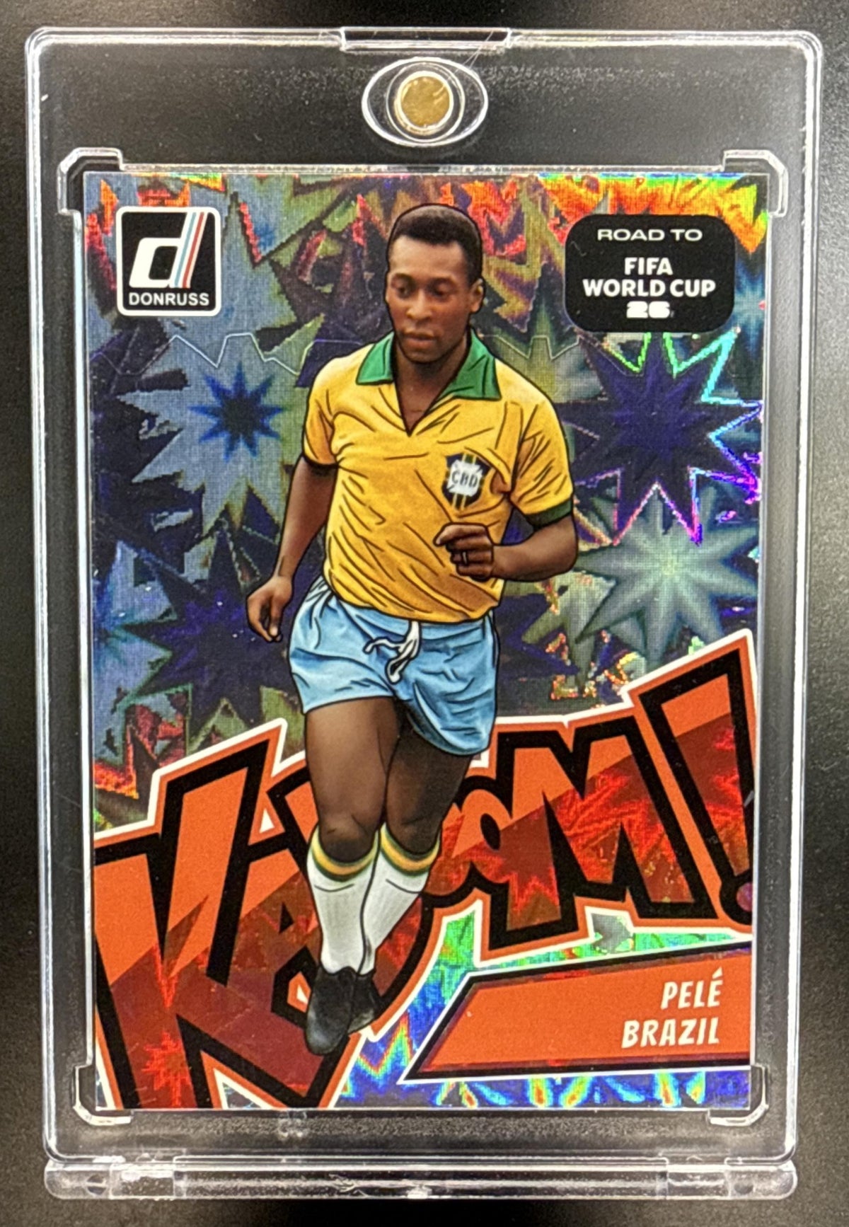 Pele Panini Donruss Road to FIFA World Cup 26' 2025-26 Kaboom Brazil