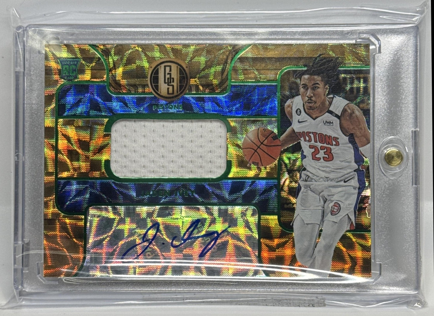 Jaden Ivey Panini Chronicles 2022 Asia Jade RC Detroit Pistons