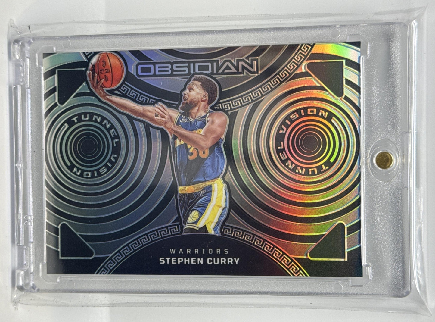 Stephen Curry Panini Obsidian 2022-23 Tunnel Vision /99 Golden State Warriors