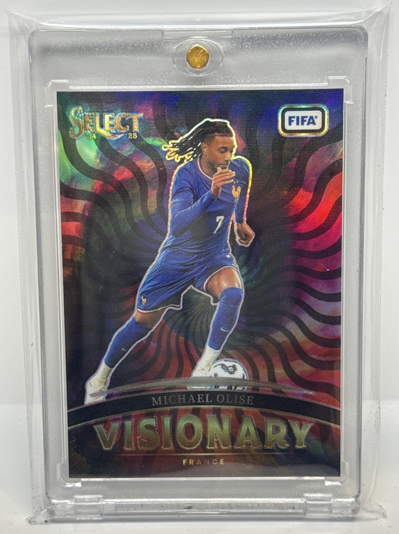 Michael Olise Panini Select FIFA 2024-25 Visionary France