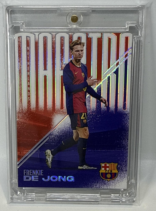 Frenkie De Jong Futera 2025 Maestro 1/1 FC Barcelona