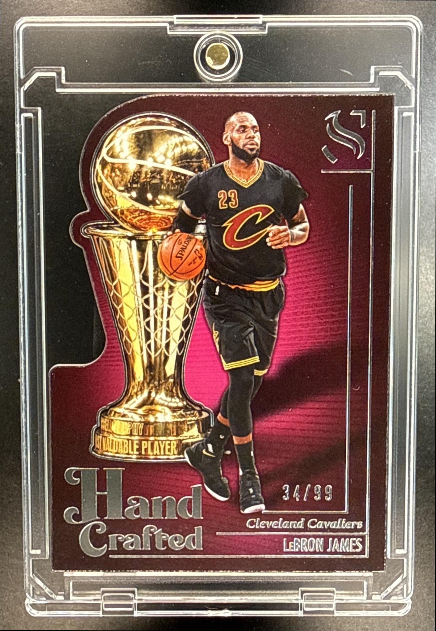 LeBron James Panini Silhouette 2024-25 Hand Crafted /99 Cleveland Cavaliers