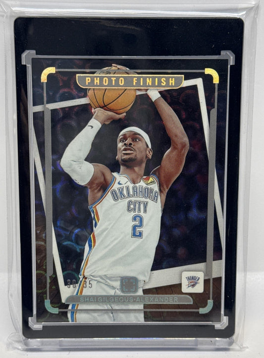 Shai Gilgeous-Alexander Panini Photogenic 2024-25 Groovy /35 OKC