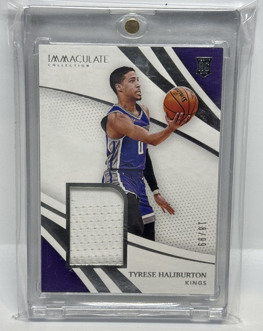 Tyrese Haliburton Panini Immaculate Collection 2020-21/99 RC Sacramento Kings