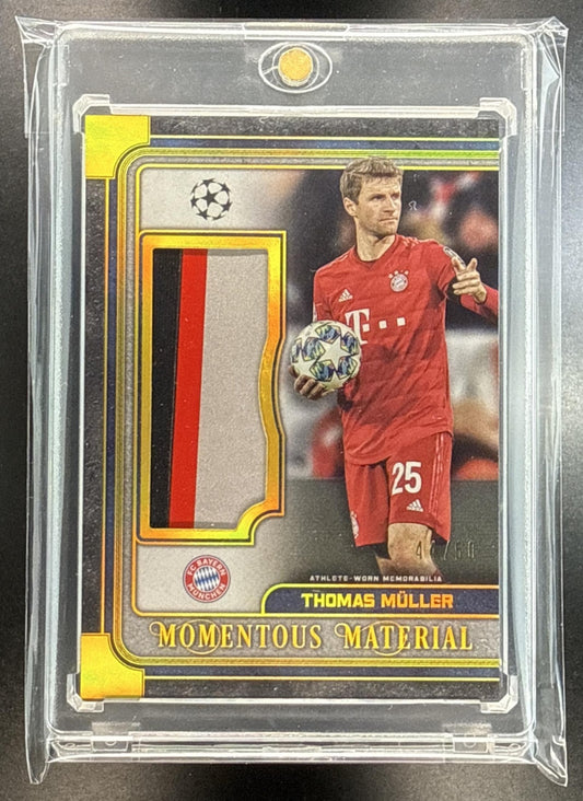 Thomas Muller Topps Museum Collection UCL 2019 MMJR-TM /50 FC Bayern Munchen