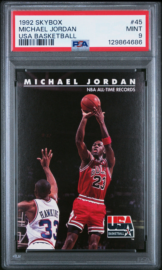 Michael Jordan Skybox USA 1992-93 PSA 9 Chicago Bulls