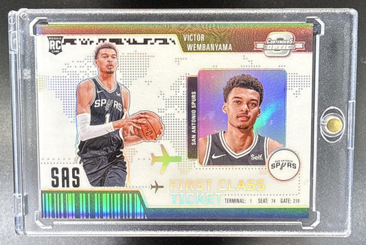 Victor Wembanyama Panini Contenders Optic 2023-24 RC San Antonio Spurs