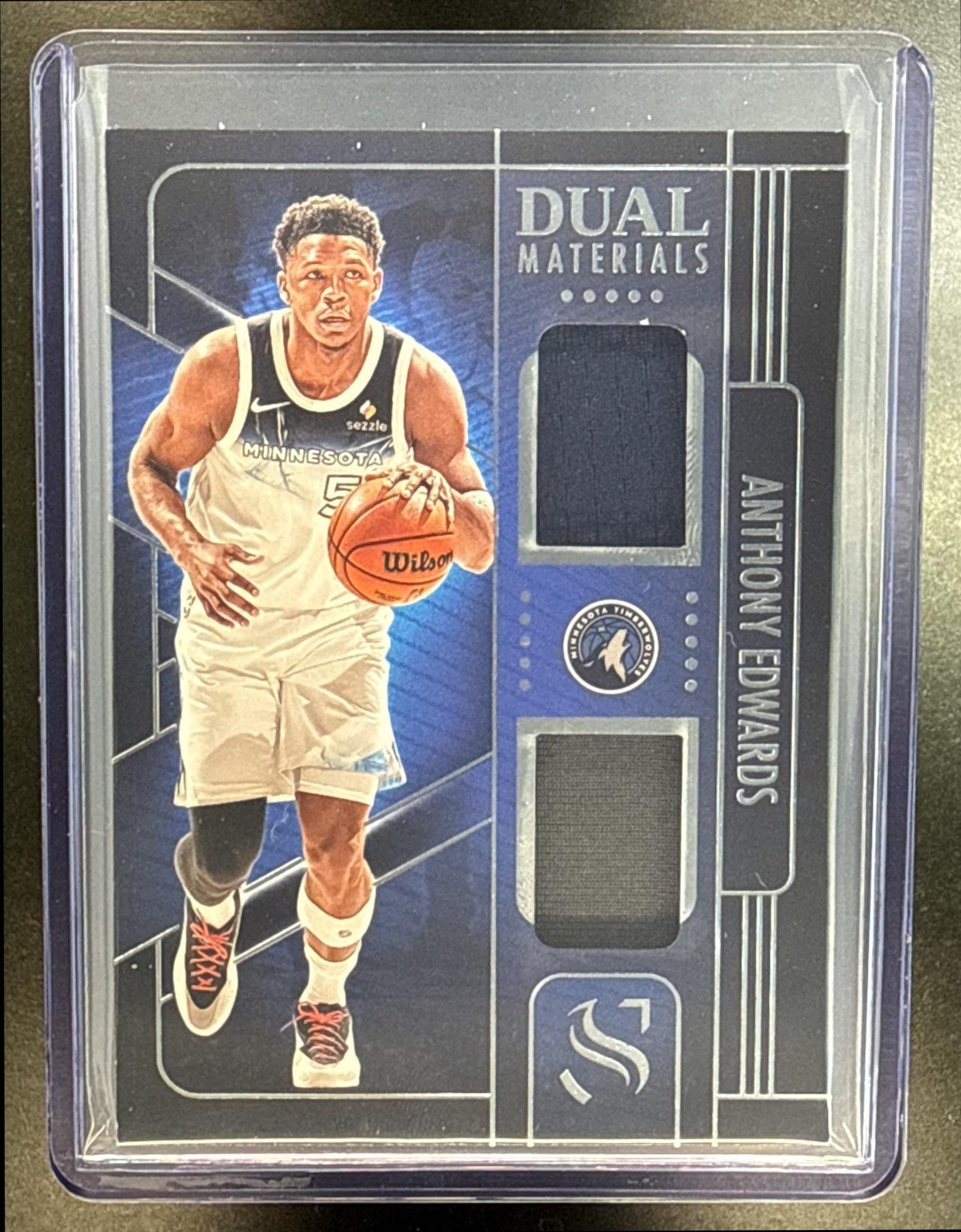 Anthony Edwards Panini Silhouette 2024-25 Dual Materials