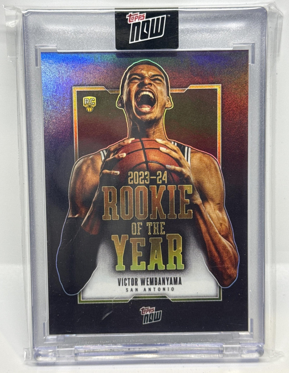 Victor Wembanyama Topps Now 2023-24 RC San Antonio Spurs