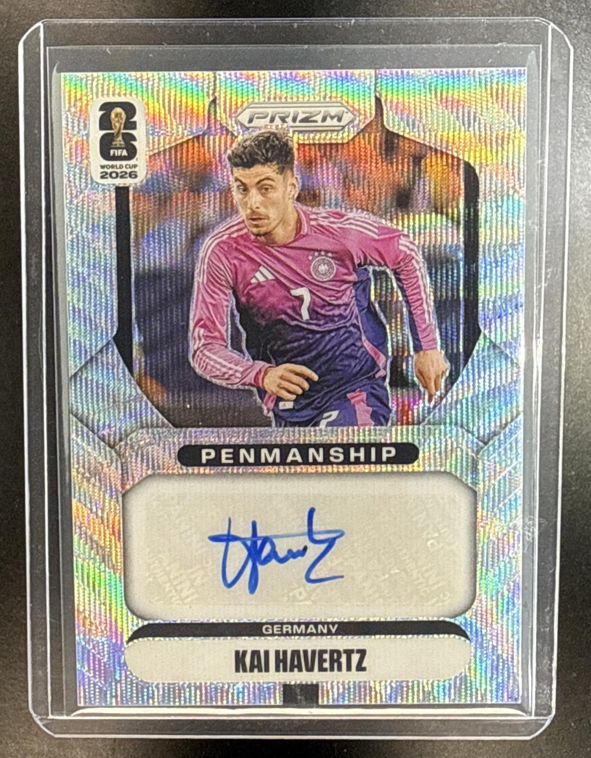 Kai Havertz Panini Prizm World Cup 2026 Penmanship Wave Auto Germany