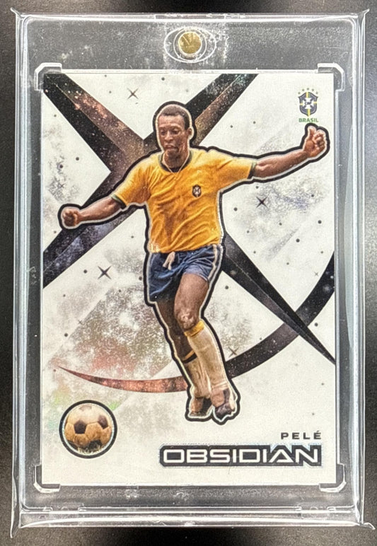 Pele Panini Obsidian 2024-25 White Night Brazil
