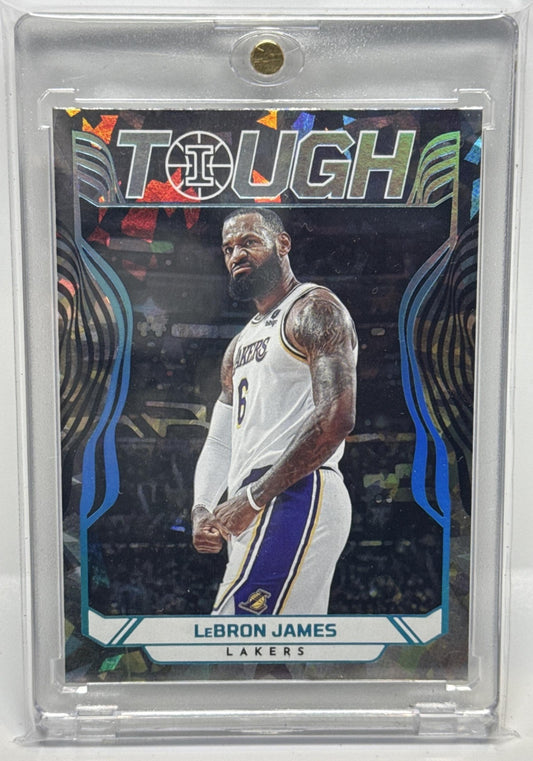 LeBron James Panini Illusions 2021-22 Tough Los Angeles Lakers