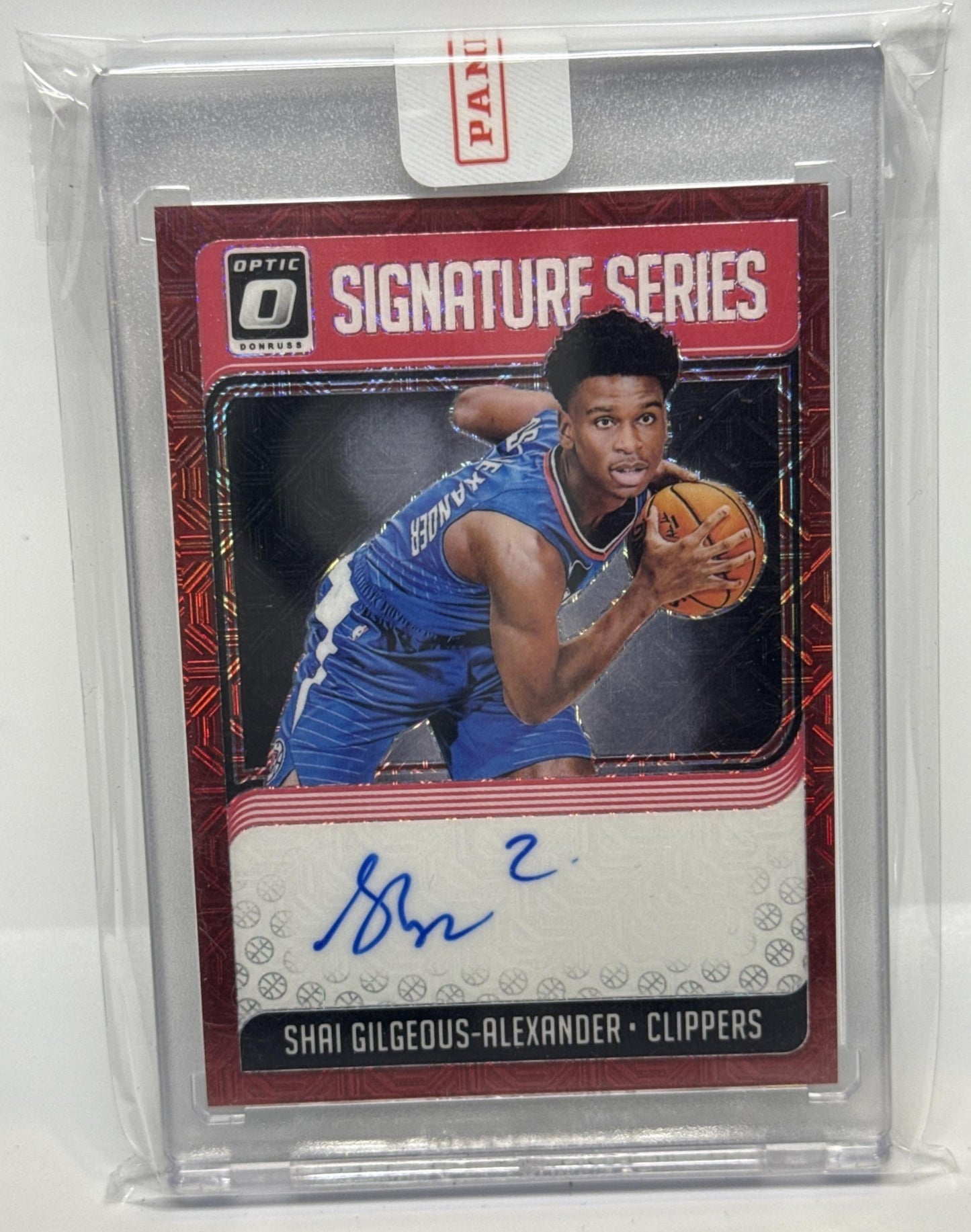Shai Gilgeous-Alexander Donruss Optic 2018 Choice RC Auto Los Angeles Clippers