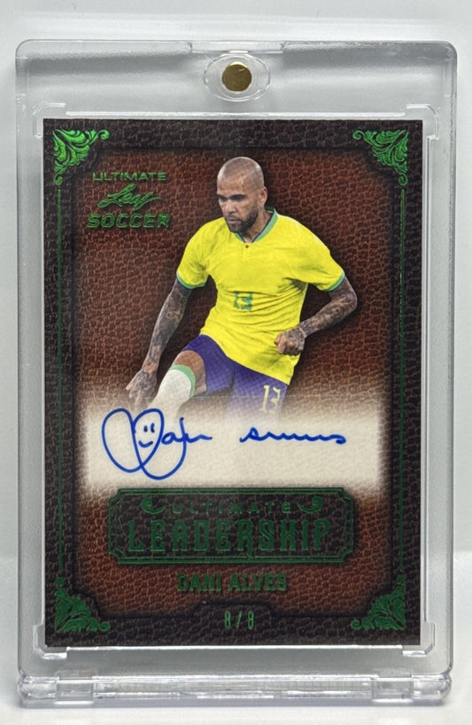 Dani Alves Leaf Ultimate 2022 Leadership Auto Emerald /8
