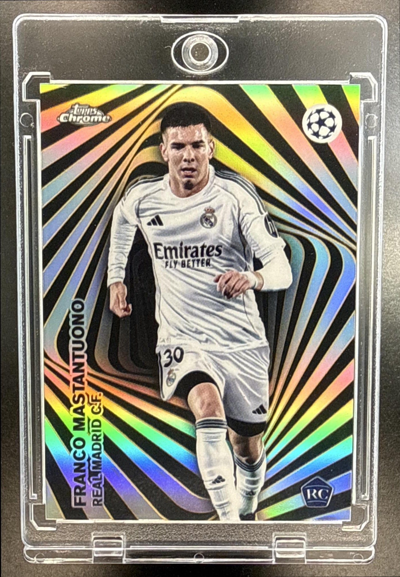 Franco Mastantuono Topps UCC 2025-26 Mindgame SSP RC Real Madrid C.F.