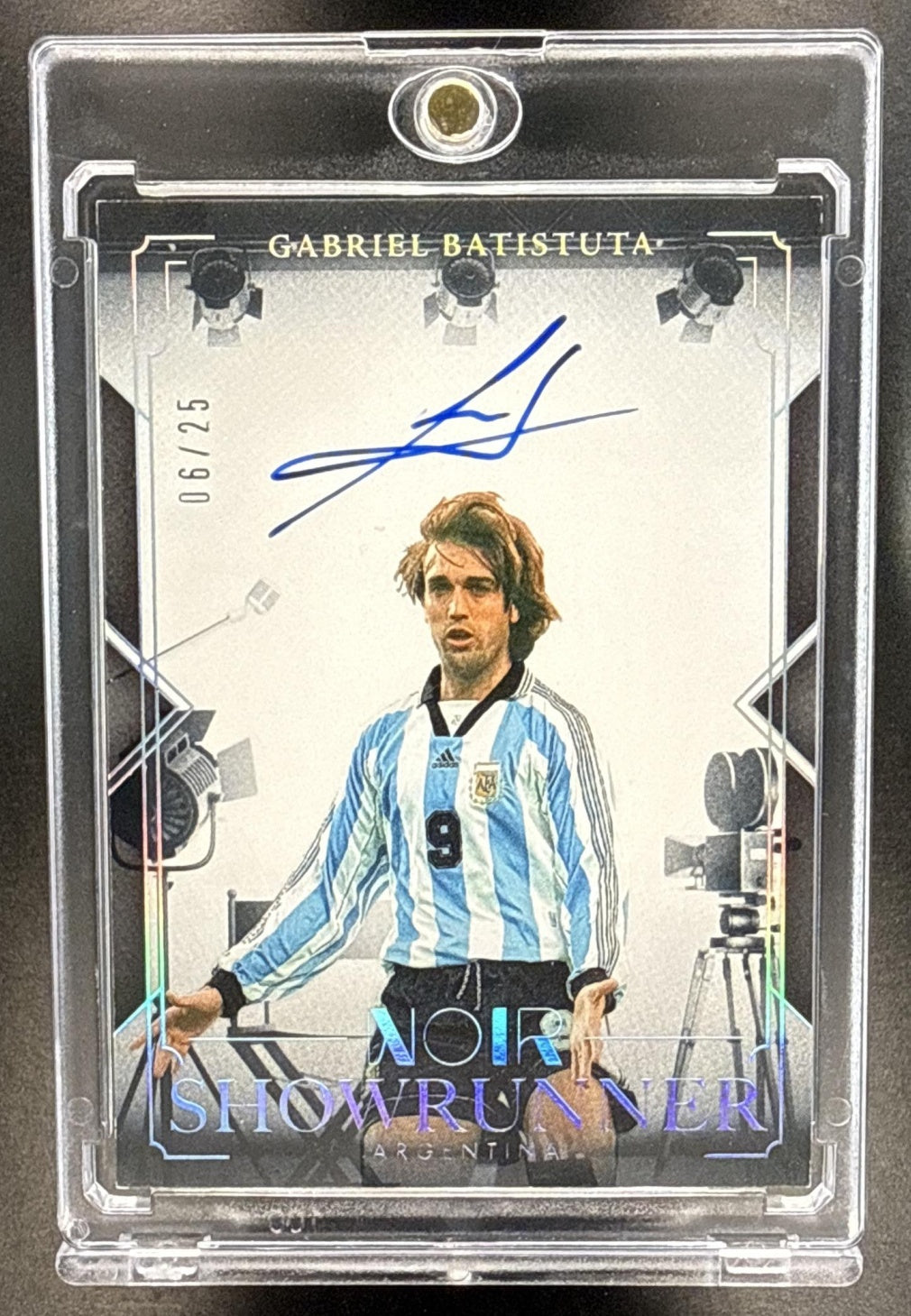 Gabriel Batistuta Noir Road to FIFA World Cup 26 2025-26 /25 Auto Argentina