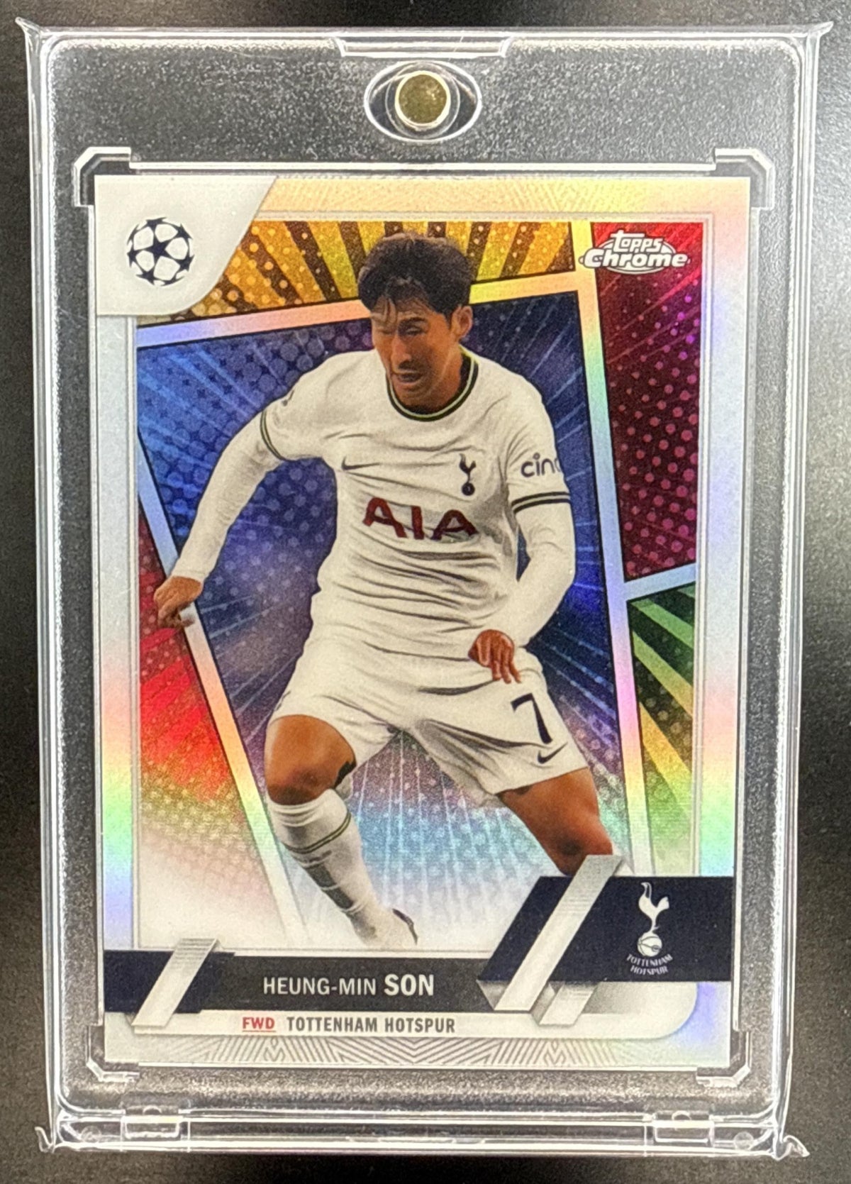 Heung-min Son Topps Chrome UCC 2022-23 Hero Animation Tottenham Hotspur