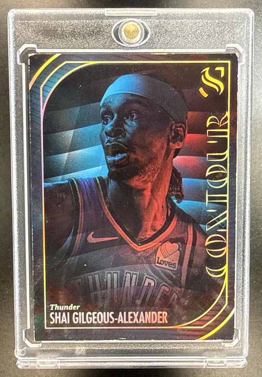Shai Gilgeous-Alexander Panini Silhouette 2024-25 Contour Oklahoma City Thunder