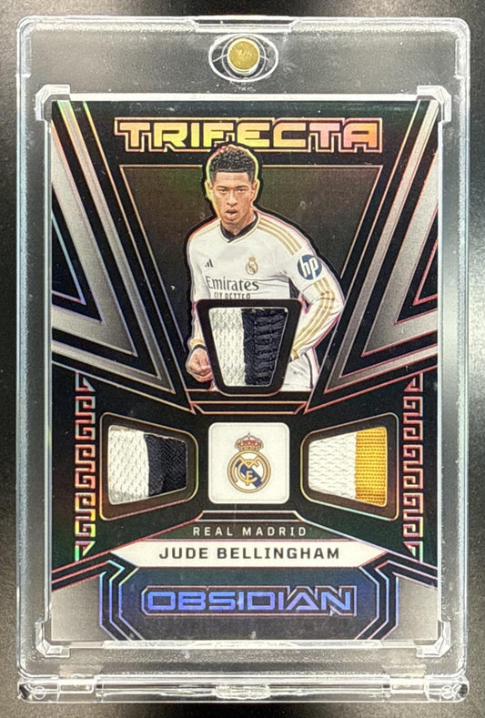 Jude Bellingham Panini Obsidian 2023-24 Red /25 MEM Real Madrid CF