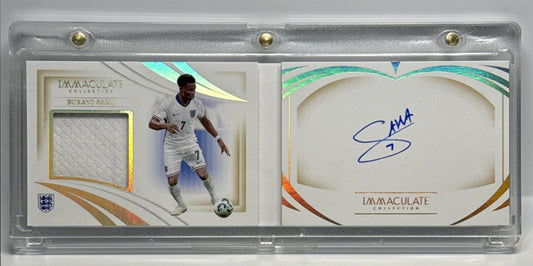 Bukayo Saka Panini Immaculate Collection 2024-25/99 MEM Auto England