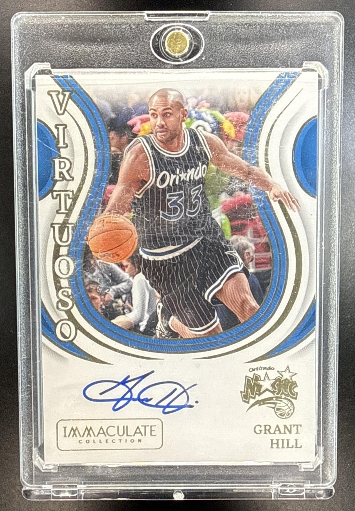 Grant Hill Panini Immaculate 2023-24 Virtuoso Auto /75 Orlando Magic