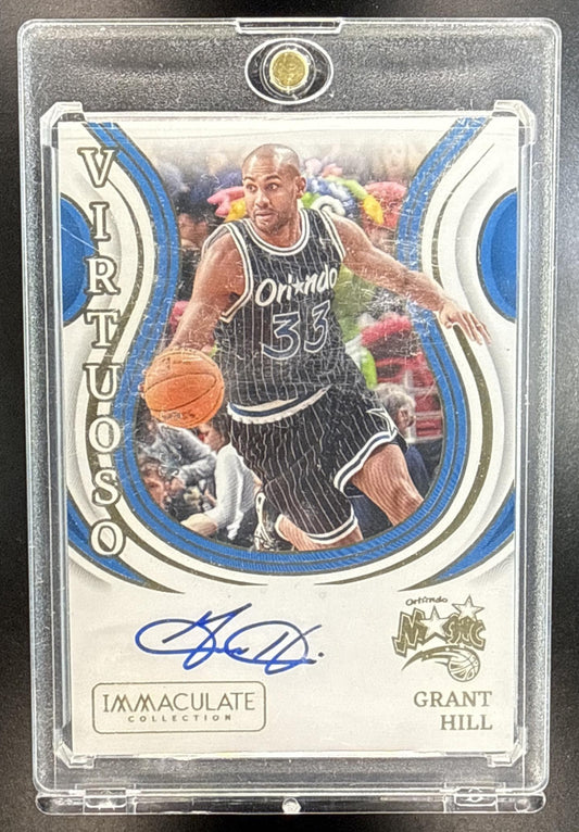 Grant Hill Panini Immaculate 2023-24 Virtuoso Auto /75 Orlando Magic