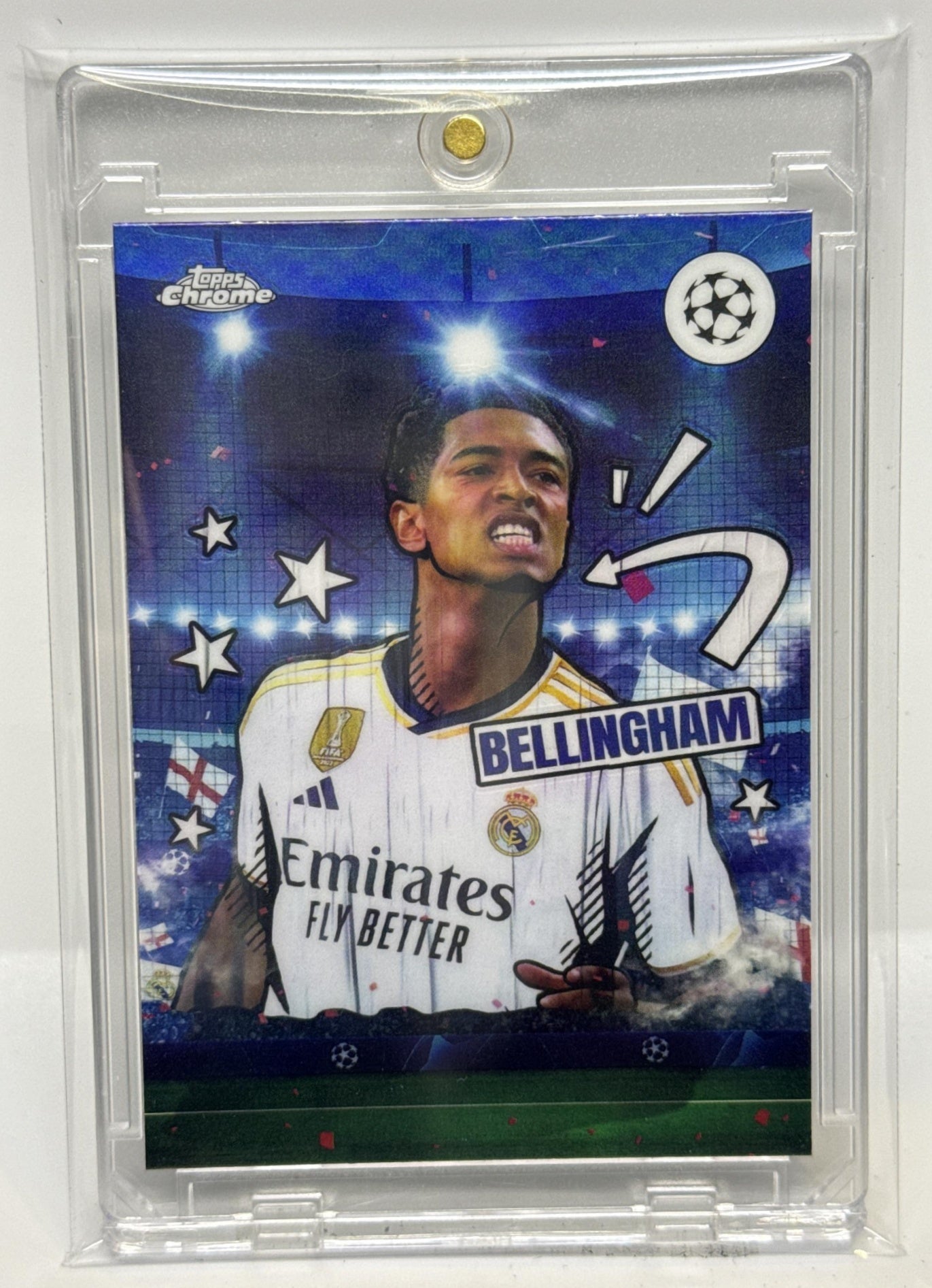 Jude Bellingham Topps Chrome UCC 2023-24 Tifo Real Madrid CF