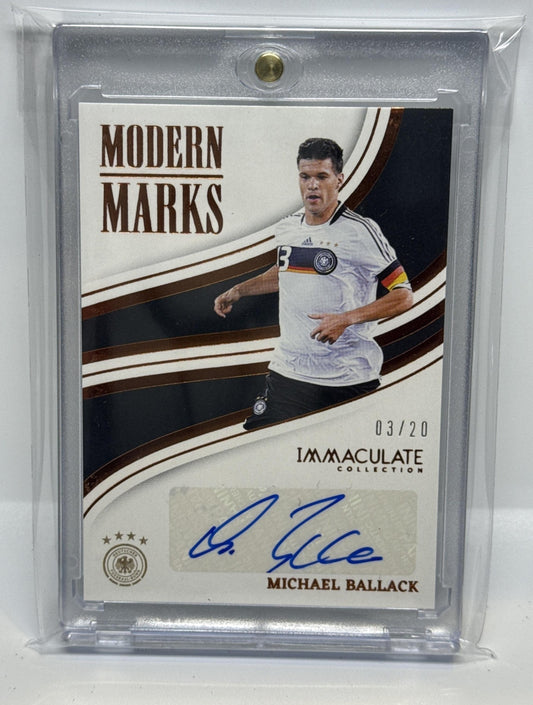 Michael Ballack Panini Immaculate Collection 2023-24/20 Auto Germany