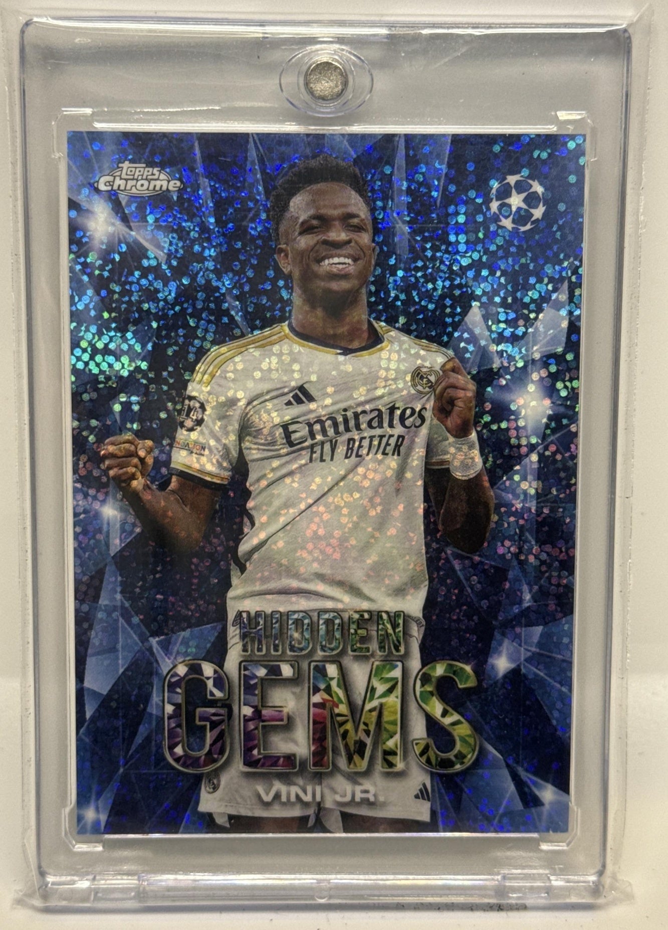Vini Jr. Topps Chrome UCC 2024 Hidden Gems HG-11 Real Madrid
