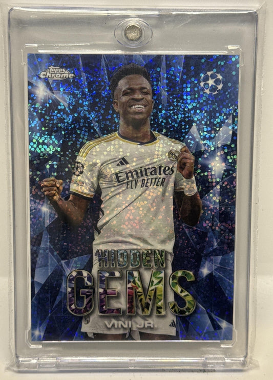 Vini Jr. Topps Chrome UCC 2024 Hidden Gems HG-11 Real Madrid
