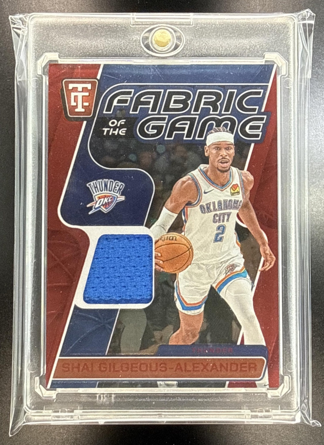 Shai Gilgeous-Alexander Totally Certified 2024-25 Red Mirror /75 OKC