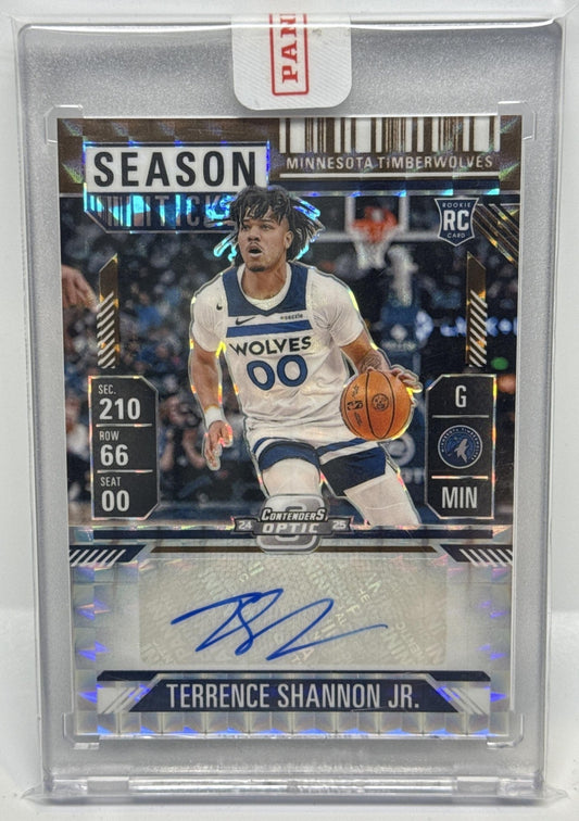 Terrence Shannon Jr. Mosaic 2024-25 Bronze /75 RC Auto RC Minnesota Timberwolves