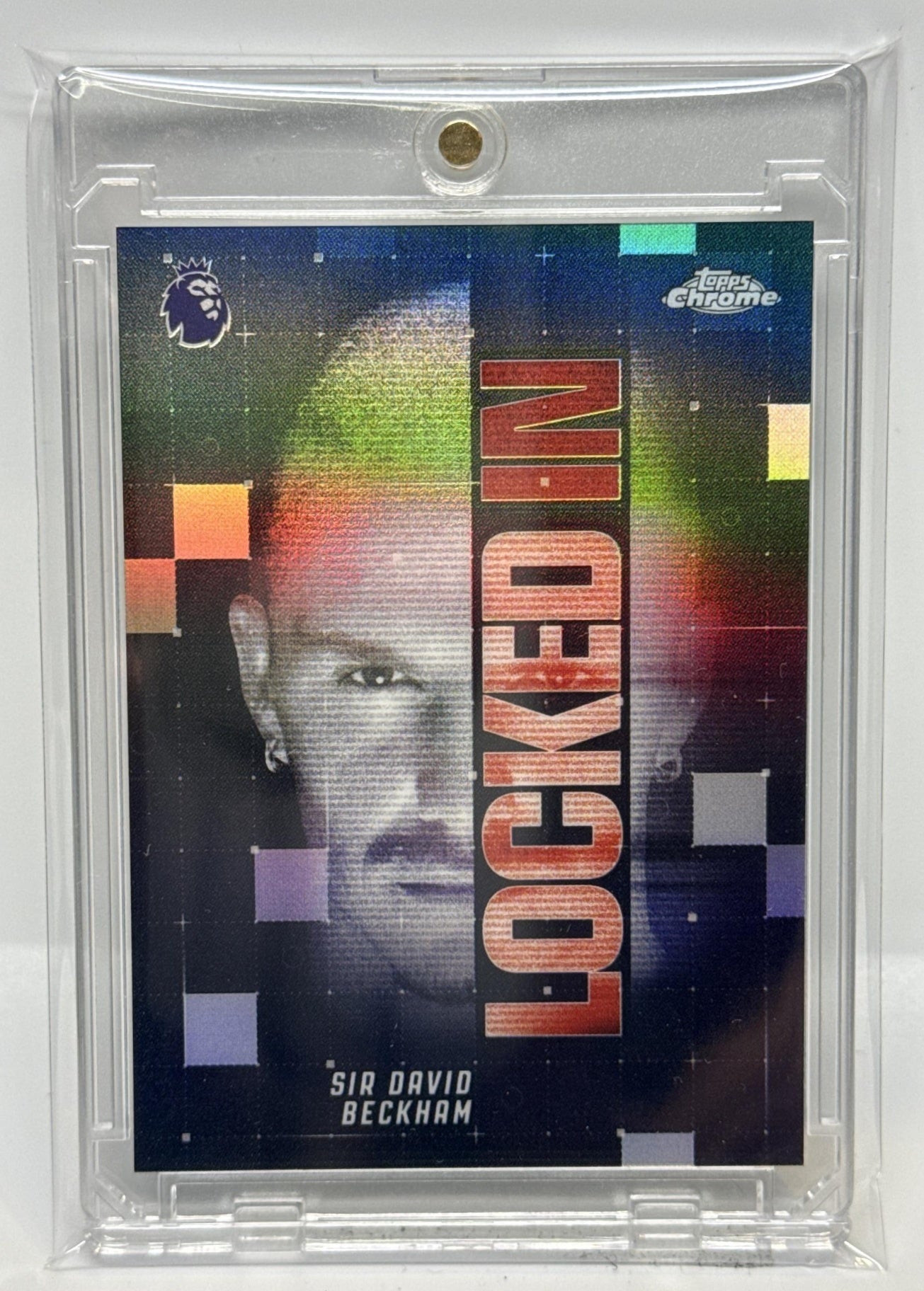 Sir David Beckham Topps Chrome PL 2026 Locked In Manchester United