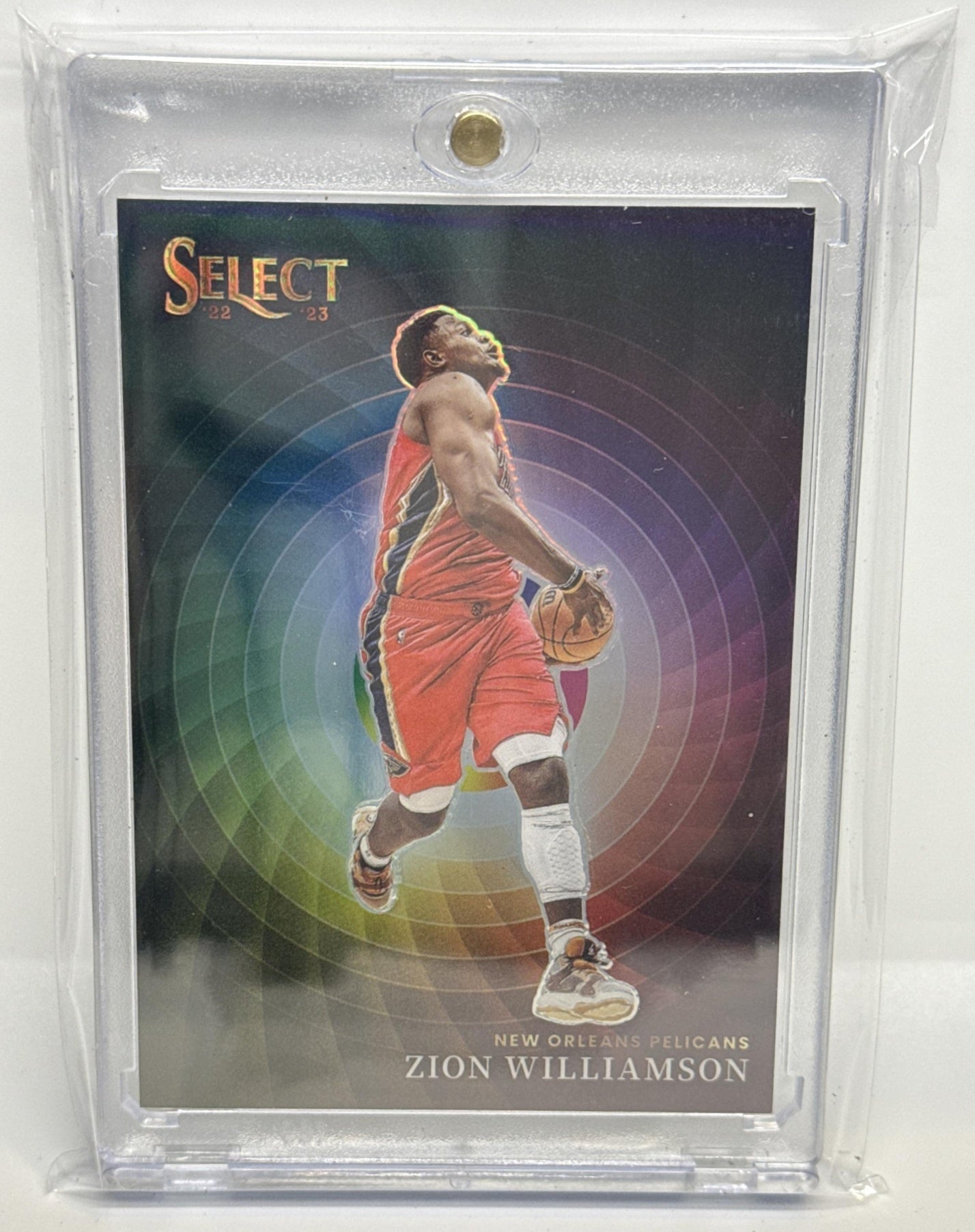 Zion Williamson Panini Select 2022-23 Color Wheel New Orleans Pelicans