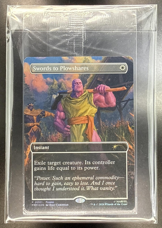 Thanos Magic The Gathering PSA Magazine Promo 2026