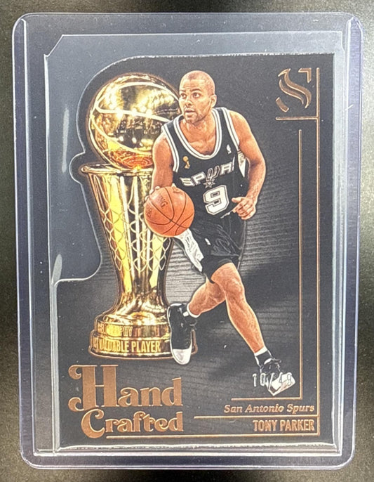 Tony Parker Panini Silhouette 2024-25 Hand Crafted Bronze /49 San Antonio Spurs