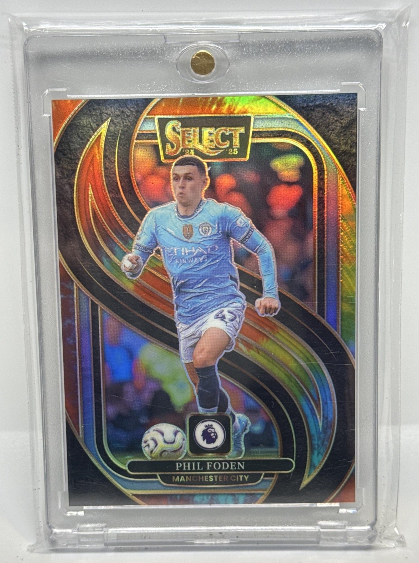 Phil Foden Panini Select PL 2024-25 Mezzanine Tie-Dye /25 Manchester City FC