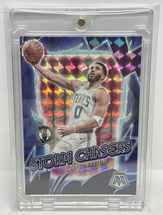 Jayson Tatum Panini Mosaic 2023-24 Storm Chasers Boston Celtics