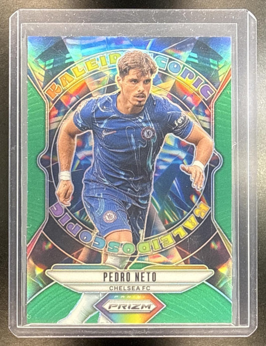 Pedro Neto Panini Prizm PL 2024-25 Kaleidoscopic Green /5 Chelsea FC