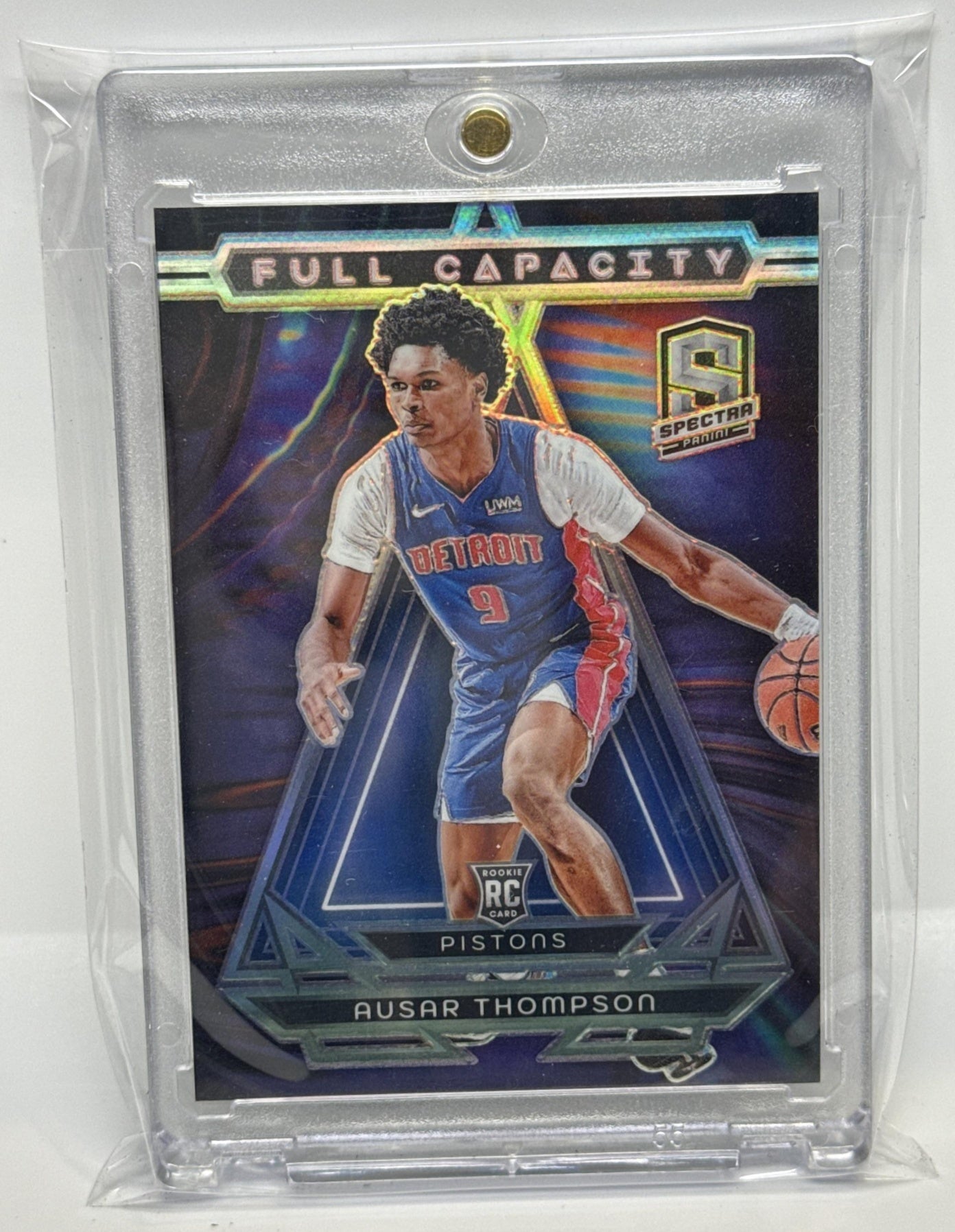 Ausar Thompson Panini Spectra 2023-24 Full Capacity RC Detroit Pistons