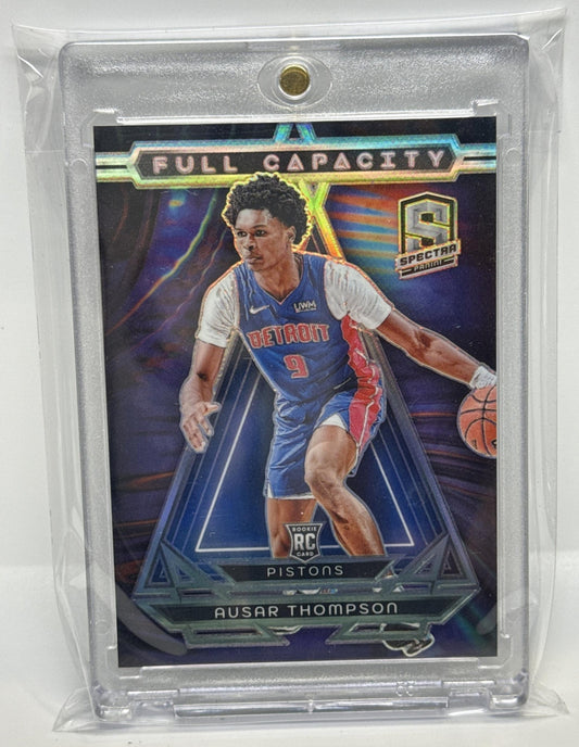 Ausar Thompson Panini Spectra 2023-24 Full Capacity RC Detroit Pistons