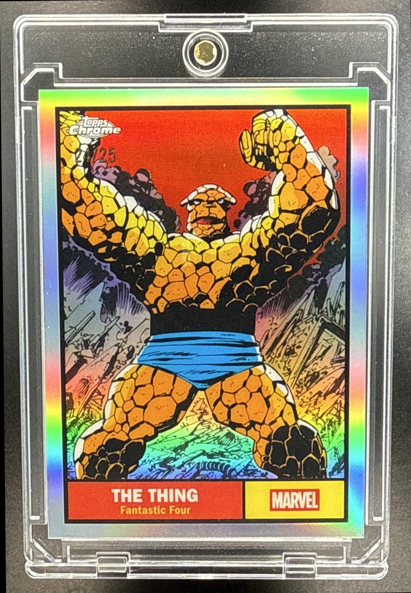 2026 Topps Chrome Marvel Comics The Thing - 1961 Patrimony /25