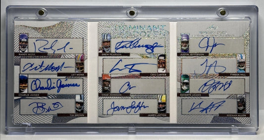 Dominant Dozen Leaf History Book Sports Edition Ch.2 2025 Silver Pattern /3 Auto