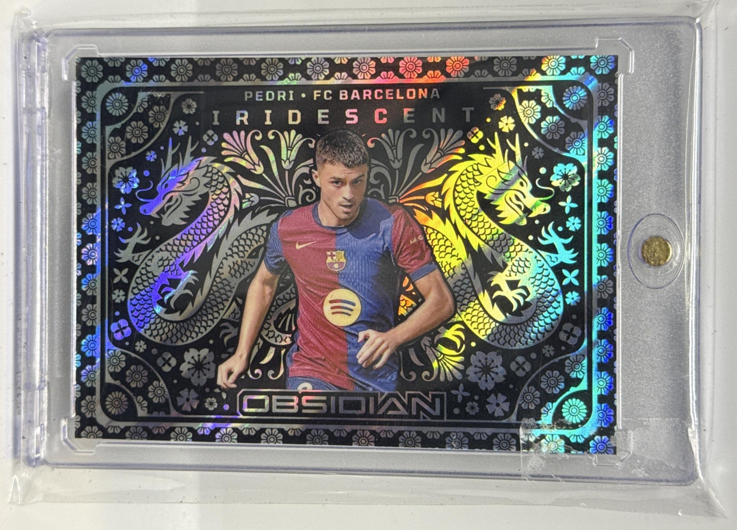 Pedri Panini Obsidian 2024-25 Iridescent FC Barcelona