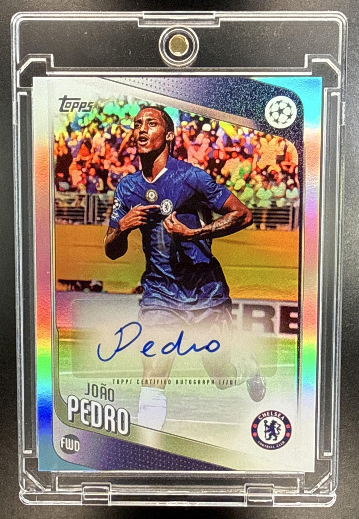 Joao Pedro Topps UCC 2025-26 Auto Chelsea FC