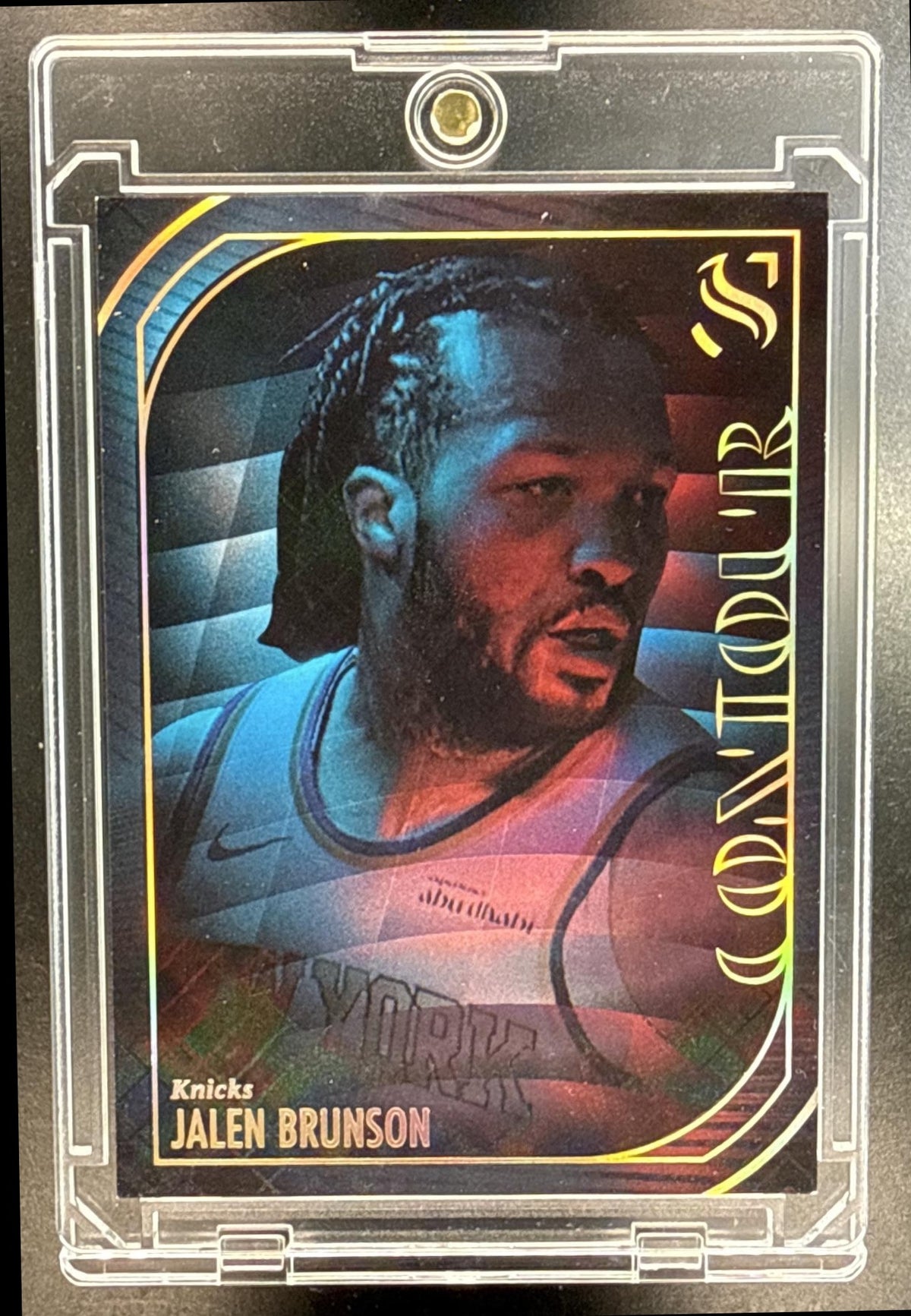 Jalen Brunson Panini Silhouette 2024-25 Contour New York Knicks *Case Hit*