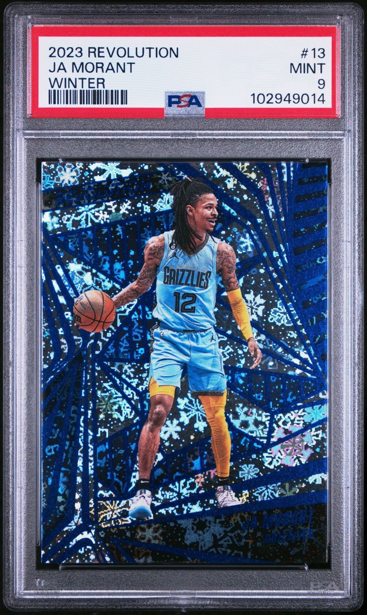 Ja Morant Panini Revolution 2023-24 Winter PSA 9 Memphis Grizzlies