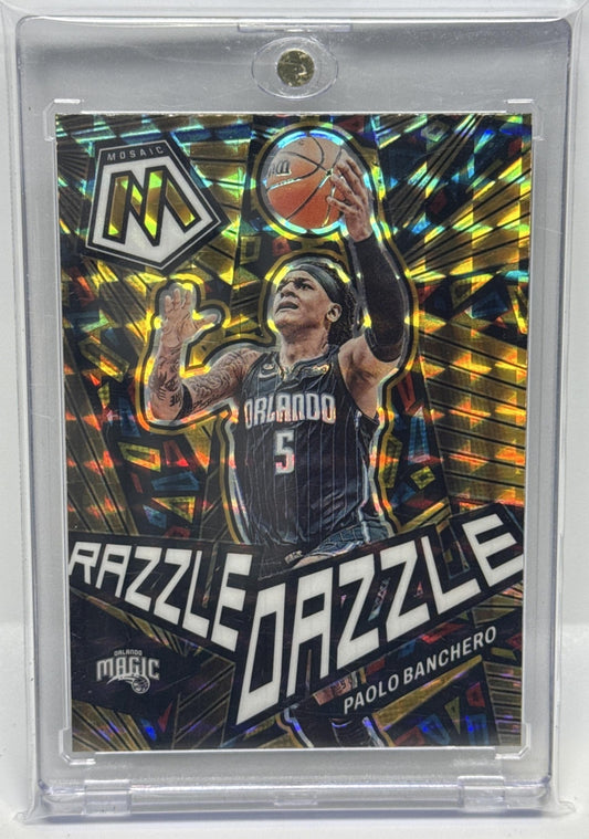 Paolo Banchero Panini Mosaic 2022-23 Razzle Dazzle RC Orlando Magic